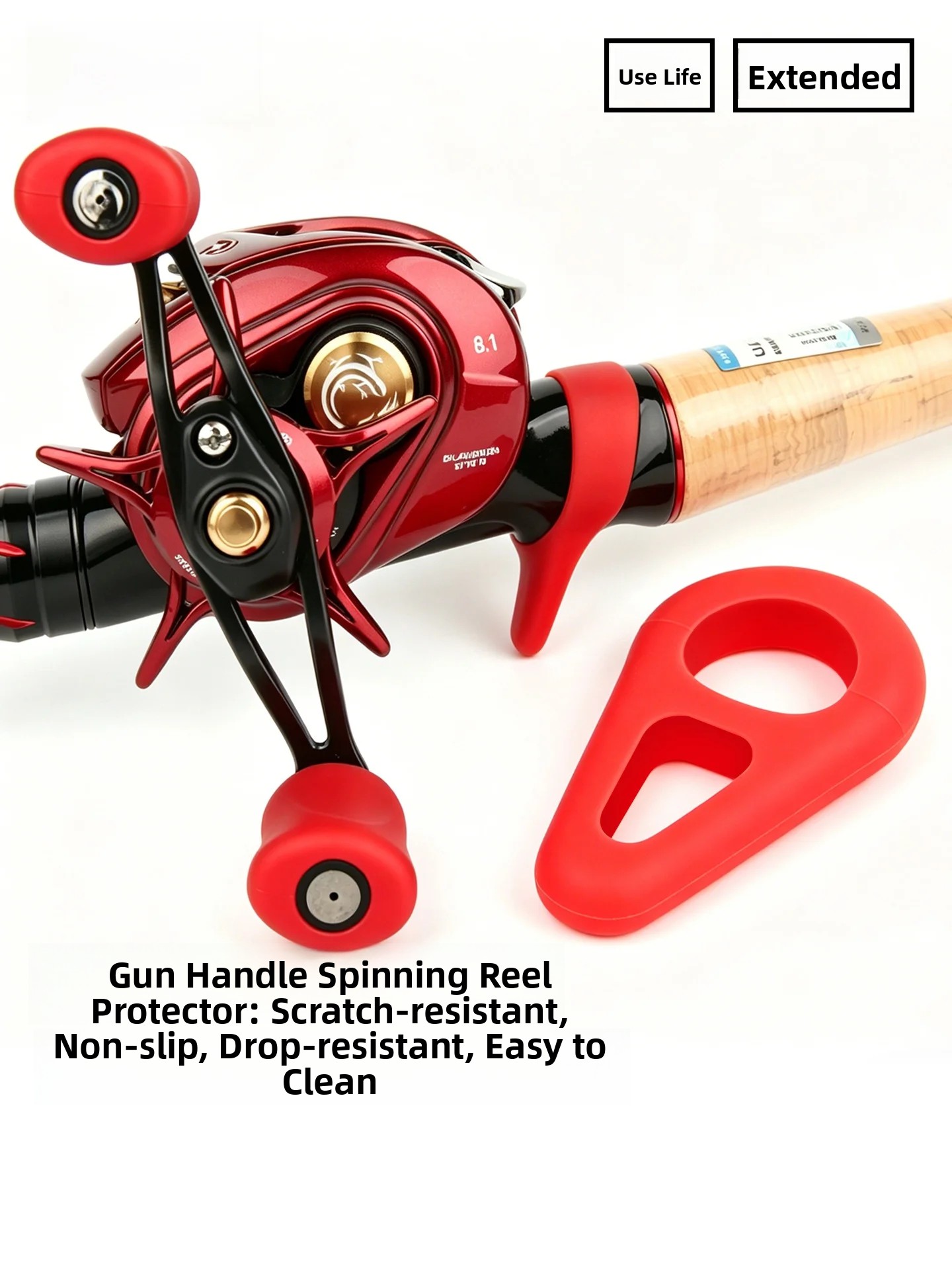 Fishing Rod Case - Beschermhoes voor visgerei, kunstaas, hengel, trigger,