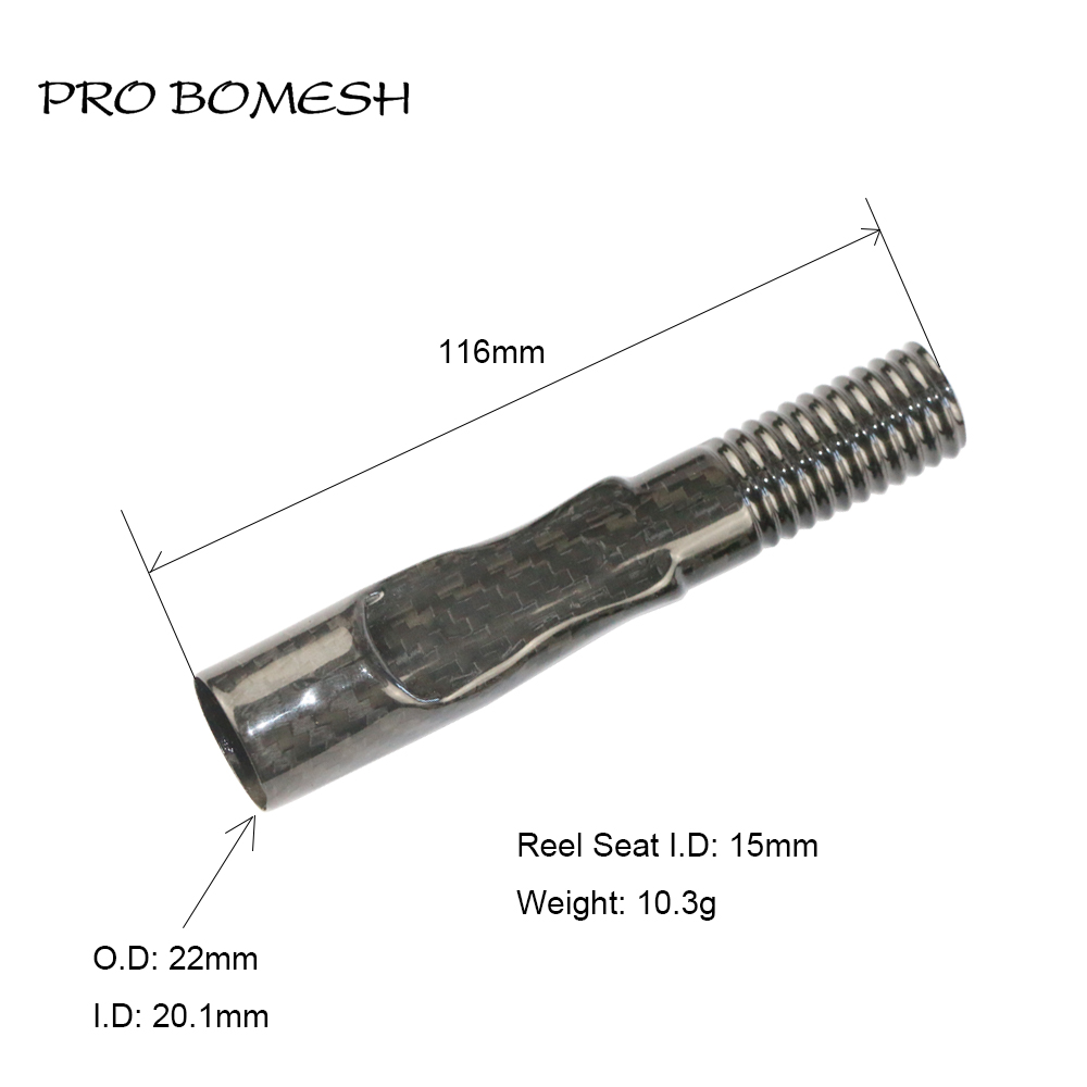 Pro Bomesh 1 stuks 10,3 g 3K k - Fishing Rod Surf recensie en prijs