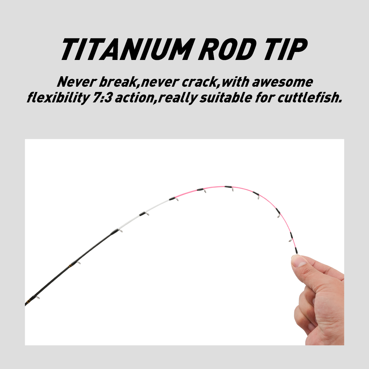 Johncoo chase185 ML 7:3 actie  - Fishing Rod Surf recensie en prijs